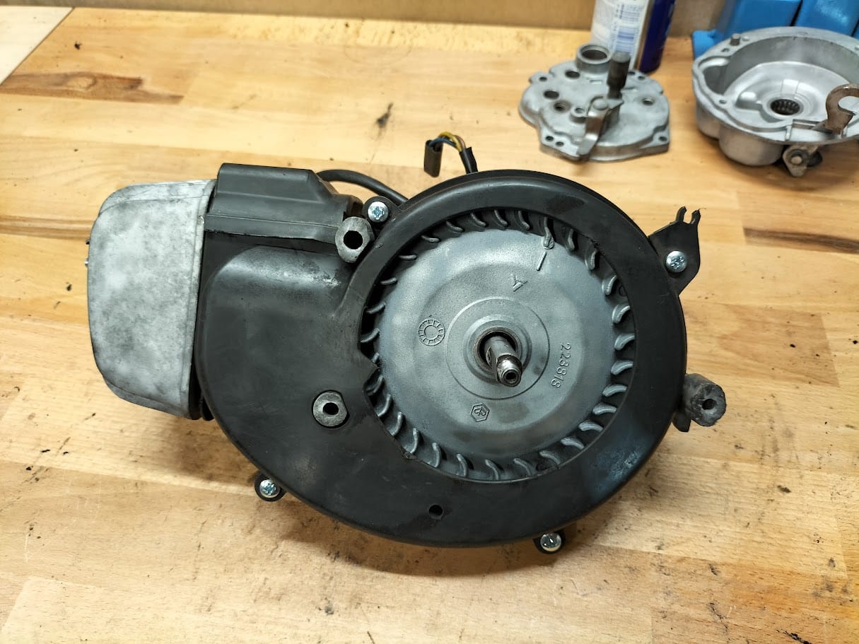 Rebuild Original Piaggio Ciao 50cc Engine - Electronic Ignition