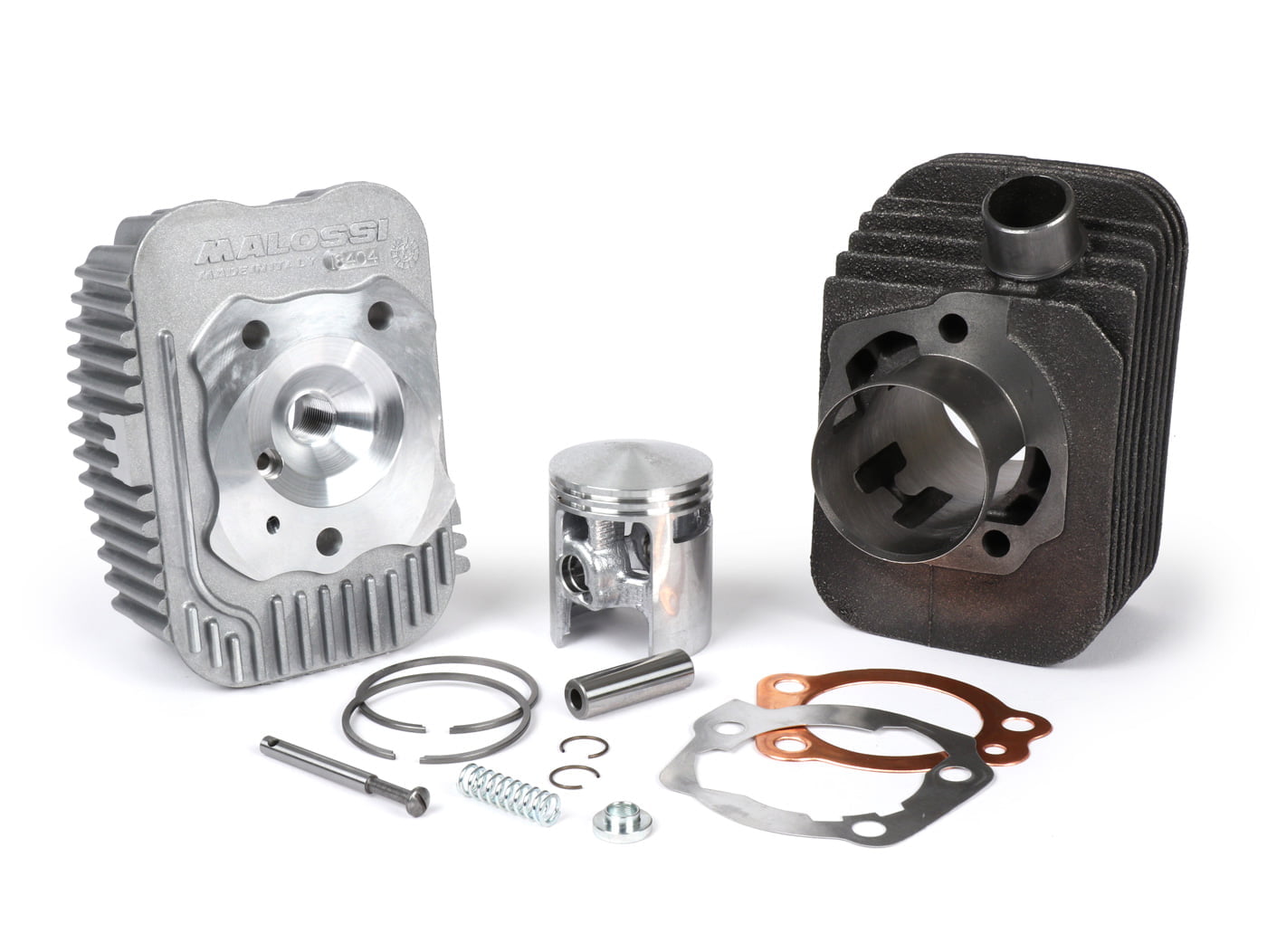 Zylinder MALOSSI CVF 63 ccm Sport 43mm Piaggio Ciao Kolbenbolzen 10mm M3118732